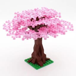 Enlighten Building Block City Lift the Cherry Avenue Road Tree Educational Bricks Toy Boy Gift-No Box