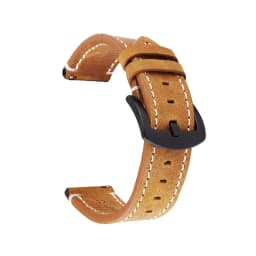 UTHAI P18 Geniune High-end Retro Calf Leather Watchbands 18mm 20mm 22mm Watch Strap For Samsung Watch Strap For Huawei Watch