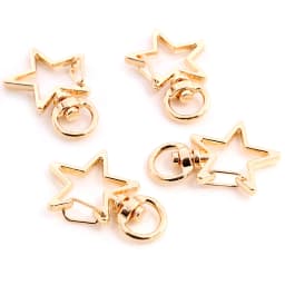10pcs/lot Snap Hook Trigger Clips Buckles For Keychain Lobster Lobster Clasp Hooks for Necklace Key Ring ClaspDIY Making