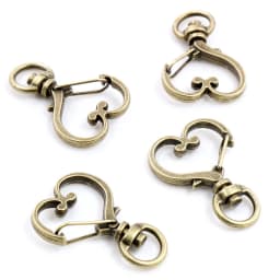 10pcs/lot Snap Hook Trigger Clips Buckles For Keychain Lobster Lobster Clasp Hooks for Necklace Key Ring ClaspDIY Making