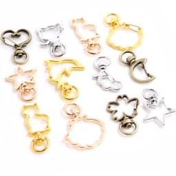 10pcs/lot Snap Hook Trigger Clips Buckles For Keychain Lobster Lobster Clasp Hooks for Necklace Key Ring ClaspDIY Making
