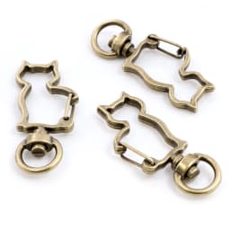 10pcs/lot Snap Hook Trigger Clips Buckles For Keychain Lobster Lobster Clasp Hooks for Necklace Key Ring ClaspDIY Making