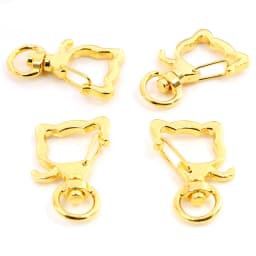 10pcs/lot Snap Hook Trigger Clips Buckles For Keychain Lobster Lobster Clasp Hooks for Necklace Key Ring ClaspDIY Making