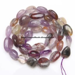 Natural Stone Irregular Opal Apatite Quartz Labradorite Round Loose Beads 15' Strand 6x8 8x10mm Pick
