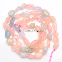 Natural Stone Irregular Opal Apatite Quartz Labradorite Round Loose Beads 15' Strand 6x8 8x10mm Pick