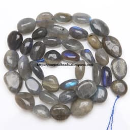 Natural Stone Irregular Opal Apatite Quartz Labradorite Round Loose Beads 15' Strand 6x8 8x10mm Pick