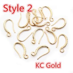17x10mm 20pcs Rhodium Silver Gold Plated Earring Findings Earrings Clasps Hooks Fittings DIY Jewelry Making Accessories Earwire