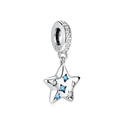 925 Sterling Silver Charms Fit Original Bracelets Star Moon Sun Spaceman Pendant Beads DIY Women Necklaces Jewelry
