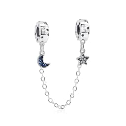 925 Sterling Silver Charms Fit Original Bracelets Star Moon Sun Spaceman Pendant Beads DIY Women Necklaces Jewelry