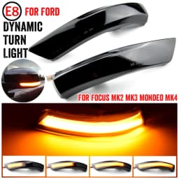 For Ford Focus 2 MK2 Focus 3 MK3 3.5 For Mondeo MK4 EU Dynamic Turn Signal Light Side Mirror Indicator Sequential Blinker Lamp
