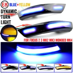 For Ford Focus 2 MK2 Focus 3 MK3 3.5 For Mondeo MK4 EU Dynamic Turn Signal Light Side Mirror Indicator Sequential Blinker Lamp