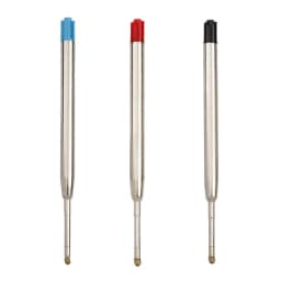 98mm1.0mm Ballpoint Pen Refills For Parker Pens Medium Point Blue Red Black Ink Rods For Writing Office Stationery