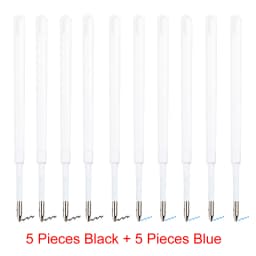 98mm1.0mm Ballpoint Pen Refills For Parker Pens Medium Point Blue Red Black Ink Rods For Writing Office Stationery