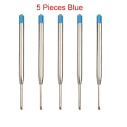 98mm1.0mm Ballpoint Pen Refills For Parker Pens Medium Point Blue Red Black Ink Rods For Writing Office Stationery