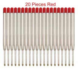 98mm1.0mm Ballpoint Pen Refills For Parker Pens Medium Point Blue Red Black Ink Rods For Writing Office Stationery