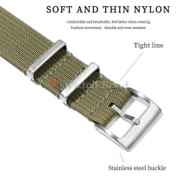 Nylon Watch Strap for Seiko Army Sport Bracelet Replacement Belt 18mm 20mm 22mm Brown Green Black Band Military Casual Watchband