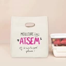 I Am The Best Atsem in The Whole World Print Cooler Bags Lunch Bag Portable Insulated Bento Tote Thermal Food Pouch Teacher Gift