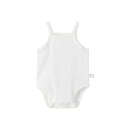 Summer Baby Clothes Boys Girls Bodysuit 0-24 Months Undershirt Thin Section Breathable Sling Onesie Solid Color Infant Bodysuits