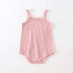 Summer Baby Clothes Boys Girls Bodysuit 0-24 Months Undershirt Thin Section Breathable Sling Onesie Solid Color Infant Bodysuits