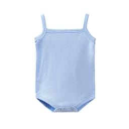 Summer Baby Clothes Boys Girls Bodysuit 0-24 Months Undershirt Thin Section Breathable Sling Onesie Solid Color Infant Bodysuits