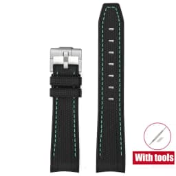 Joint MoonSwatch 20mm Diving Strap for Omega X Swatch Men Women Arc Curved End TPU Rubber Bracelet for Rolex Watch Band Tools