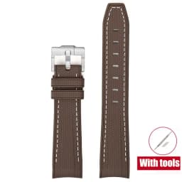 Joint MoonSwatch 20mm Diving Strap for Omega X Swatch Men Women Arc Curved End TPU Rubber Bracelet for Rolex Watch Band Tools