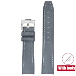Joint MoonSwatch 20mm Diving Strap for Omega X Swatch Men Women Arc Curved End TPU Rubber Bracelet for Rolex Watch Band Tools