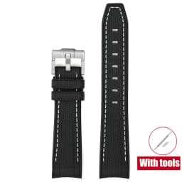 Joint MoonSwatch 20mm Diving Strap for Omega X Swatch Men Women Arc Curved End TPU Rubber Bracelet for Rolex Watch Band Tools