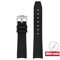 Joint MoonSwatch 20mm Diving Strap for Omega X Swatch Men Women Arc Curved End TPU Rubber Bracelet for Rolex Watch Band Tools