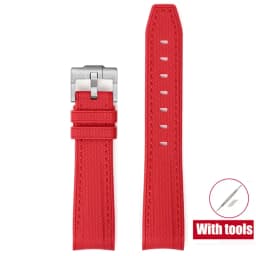 Joint MoonSwatch 20mm Diving Strap for Omega X Swatch Men Women Arc Curved End TPU Rubber Bracelet for Rolex Watch Band Tools