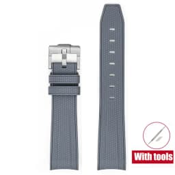 Joint MoonSwatch 20mm Diving Strap for Omega X Swatch Men Women Arc Curved End TPU Rubber Bracelet for Rolex Watch Band Tools