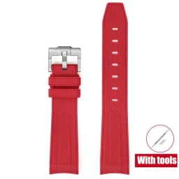 Joint MoonSwatch 20mm Diving Strap for Omega X Swatch Men Women Arc Curved End TPU Rubber Bracelet for Rolex Watch Band Tools