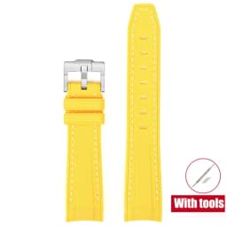Joint MoonSwatch 20mm Diving Strap for Omega X Swatch Men Women Arc Curved End TPU Rubber Bracelet for Rolex Watch Band Tools
