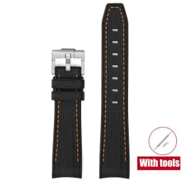 Joint MoonSwatch 20mm Diving Strap for Omega X Swatch Men Women Arc Curved End TPU Rubber Bracelet for Rolex Watch Band Tools