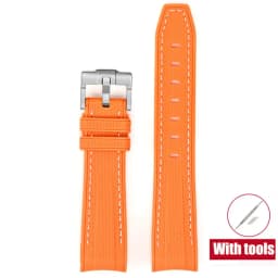 Joint MoonSwatch 20mm Diving Strap for Omega X Swatch Men Women Arc Curved End TPU Rubber Bracelet for Rolex Watch Band Tools
