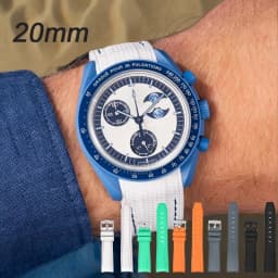 Joint MoonSwatch 20mm Diving Strap for Omega X Swatch Men Women Arc Curved End TPU Rubber Bracelet for Rolex Watch Band Tools