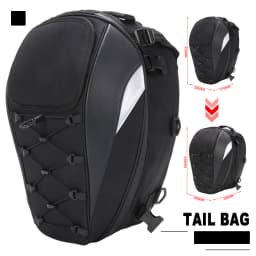Universal Motorcycle Bag Waterproof Rear Seat Bag Backpack Tail Bag Helmet Bag Storage Bags Motorcycles Dirt Bike Accessories