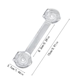 3-20Pcs Child Safety Lock Transparent Anti-Opening Multi-Functional Soft Strap Safety Lock Anti Pinch Safety Protection Buckle
