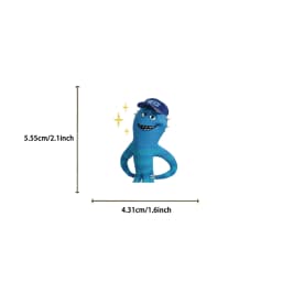 50PCS Fun Cartoon Monsters Inc Graffiti Stickers Scrapbooking Collage Material Phone Cases Guitar Notebooks DIY Decorative
