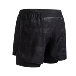 New men's summer outdoor running training 2-in-1 shorts, double-layer beach pants, quick-drying and breathable sports pants