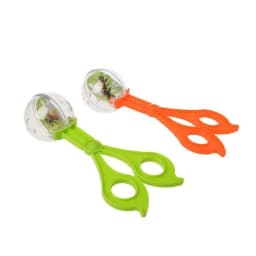 Educational Bug Catcher Scissors Set for Kids - Plastic Insect Clips and Tweezers for Camping and Outdoor Activities