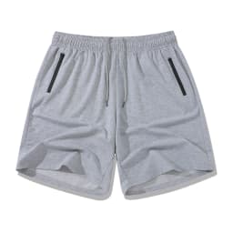 Men’s Workout Fitness Shorts Thin Style Breathable Jogger Gym Bodybuilding Quick Dry Running Shorts Zipper Phone Pockets