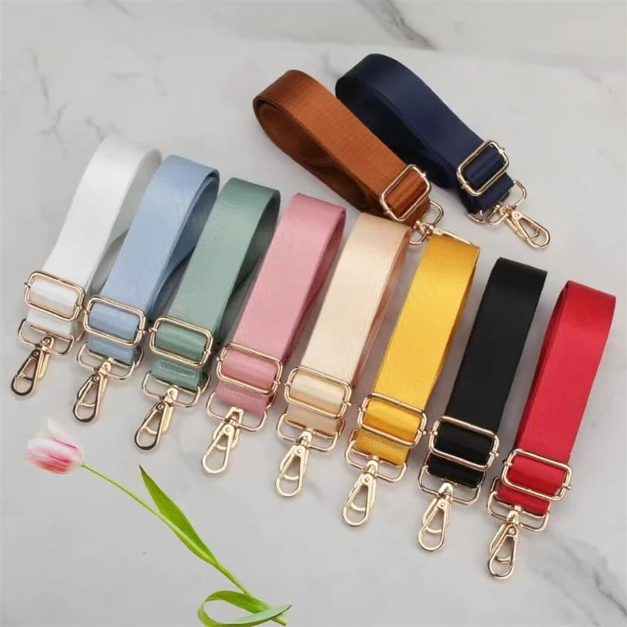 Replacement Shoulder Bag Strap For Briefcase Men Crossbody Shoulder Bags Strap Adjustable Black Women Bag Accessories