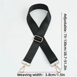 Replacement Shoulder Bag Strap For Briefcase Men Crossbody Shoulder Bags Strap Adjustable Black Women Bag Accessories