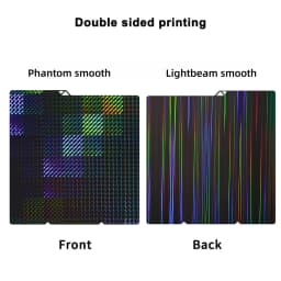 For Anycubic Kobra S1 Plate Pei Sheet 264x276mm Textured Kobra S1 Combo Build Plate Double Sided Peo Pet Pey Kobra S1C Bed