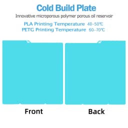 For Anycubic Kobra S1 Plate Pei Sheet 264x276mm Textured Kobra S1 Combo Build Plate Double Sided Peo Pet Pey Kobra S1C Bed