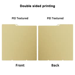 For Anycubic Kobra S1 Plate Pei Sheet 264x276mm Textured Kobra S1 Combo Build Plate Double Sided Peo Pet Pey Kobra S1C Bed