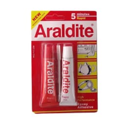 Professional Crystal Jewelry Adhesive Genuine Araldite 5 Minute Quick Dry Transparent Epoxy AB Glue For Strong Bonding