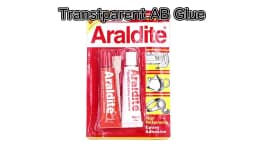 Professional Crystal Jewelry Adhesive Genuine Araldite 5 Minute Quick Dry Transparent Epoxy AB Glue For Strong Bonding