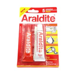Professional Crystal Jewelry Adhesive Genuine Araldite 5 Minute Quick Dry Transparent Epoxy AB Glue For Strong Bonding